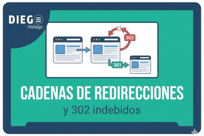 Cadenas de redirecciones y 302 indebidos